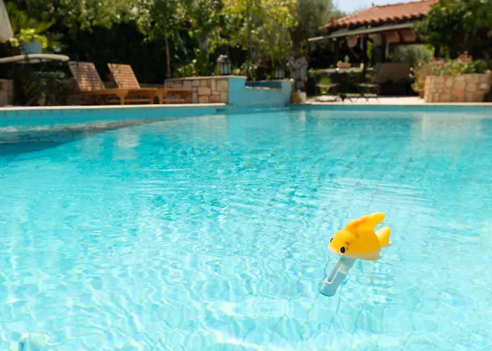 Apartment Jacuzzi Pool House Ama5690 Chalkida